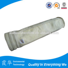 High temperature nonwoven fiberglass filter bags